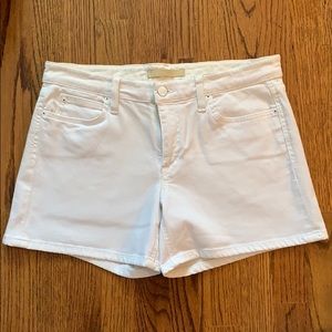 Joe’s Jeans White Denim Shorts